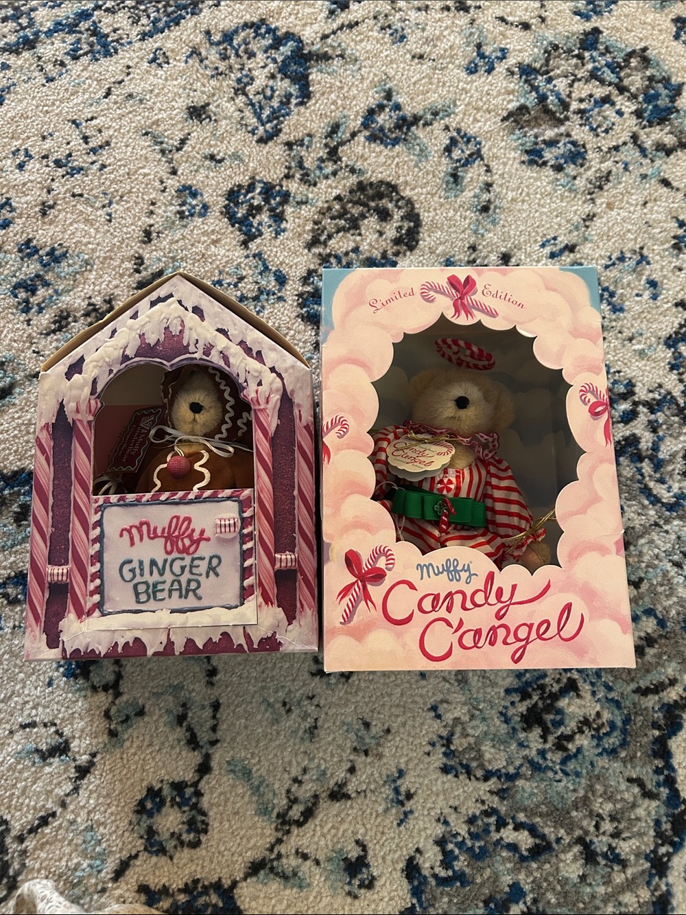 Lot of 2 Holiday Limited Edition Muffy Vanderbear Plush Bears